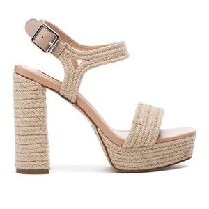 Steve Madden Lombardo Jute Sandals size 5.5 worn once